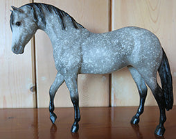 traditional dapple gray hand paint