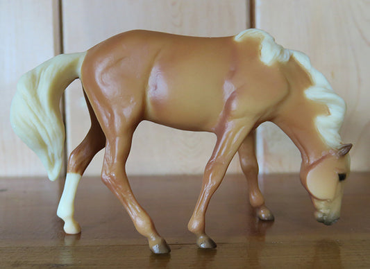 Grazing Palomino