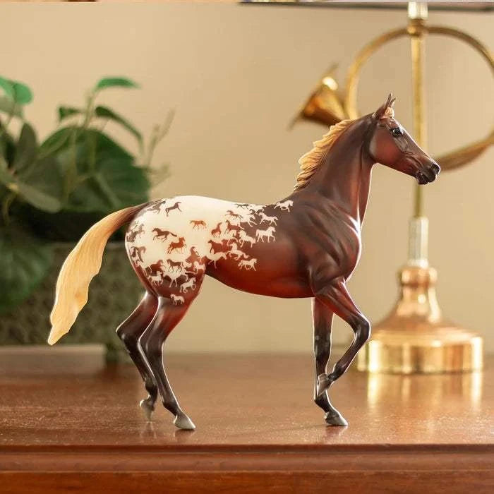 Lonesome Glory Breyer 75th Anniversary Appaloosa Model Horse